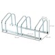 image 5 of HOMCOM Bike Parking Rack Bicycle Locking Storage Stand for 3 Cycling
