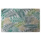 image 1 of Tropical palm leaves Designer Bath Towel | Multi