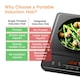 image 6 of VonShef Single Induction Hob 2000W Portable Electric