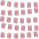 image 2 of Union Jack Flag Party Bunting 10m with 20 Square Flags