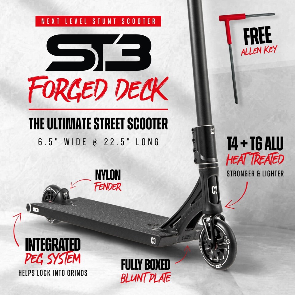 image 1 of CORE ST3 Complete Stunt Scooter