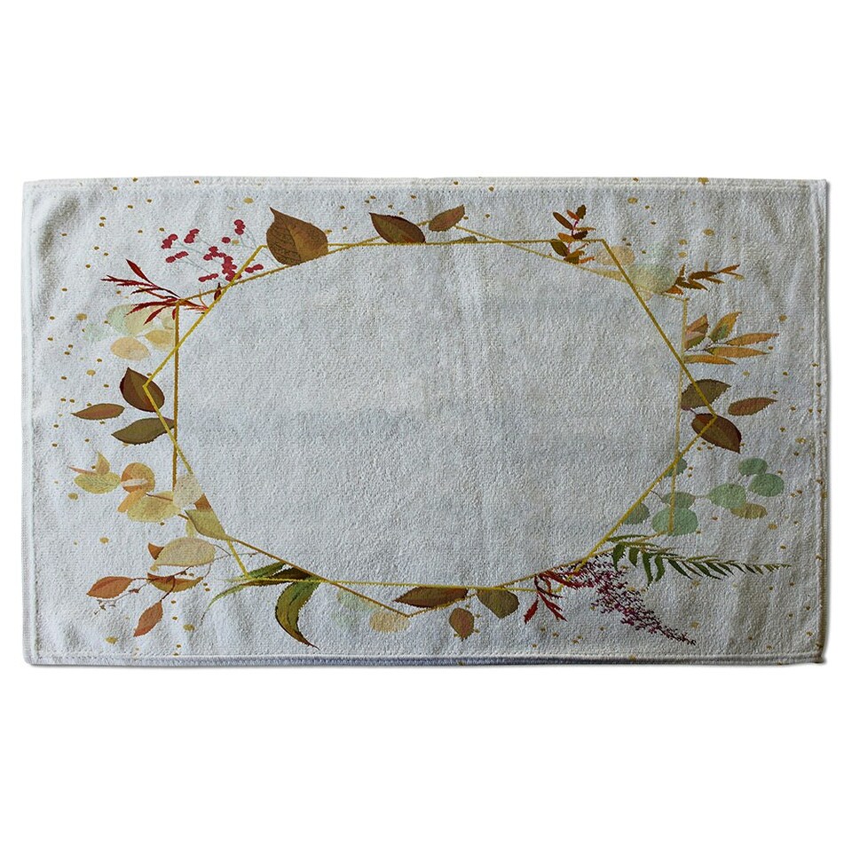 image 1 of Autumn Flowers (Bath Towel)