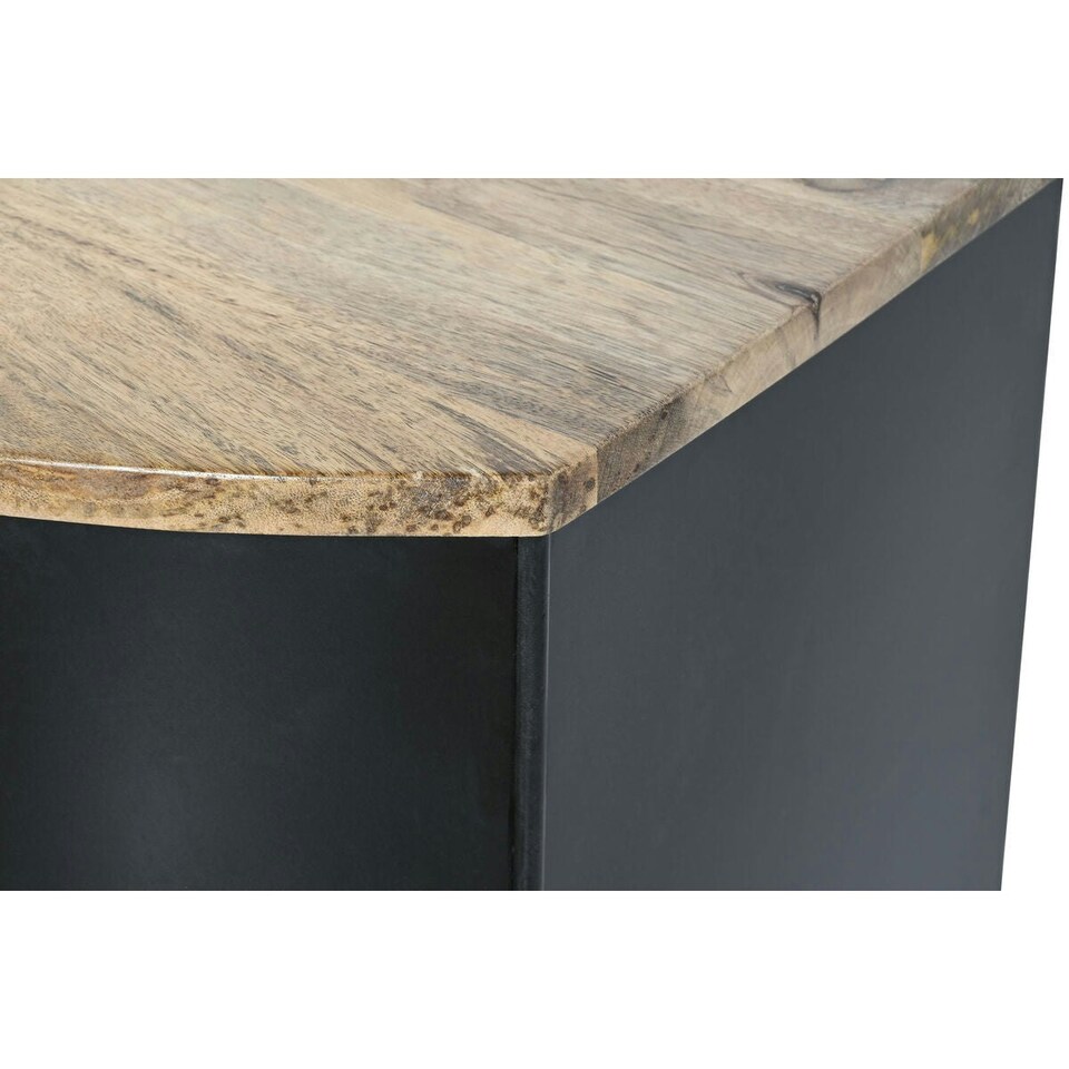 image 1 of Centre Table DKD Home Decor Black Iron Mango wood 120 x 45 x 45 cm