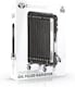 image 4 of Daewoo 2500W 11-Fin Oil Filled Radiator Portable Heater with Thermostat & 3 Heat Settings