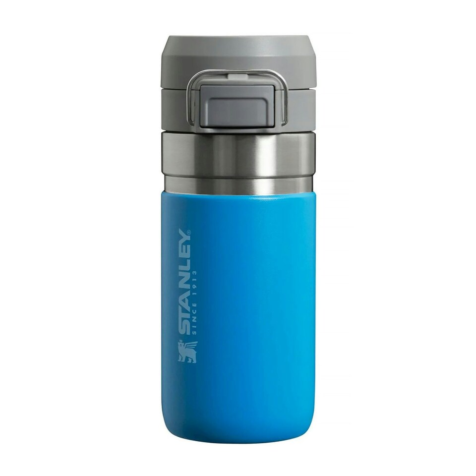 image 1 of Quick Flip Water Bottle 0.47L Blue | ONE SIZE