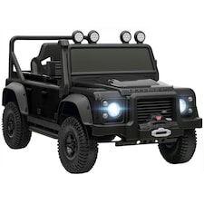 AIYAPLAY Kids Ride On Car, 12V Battery-Powered Electric Car with Remote Black