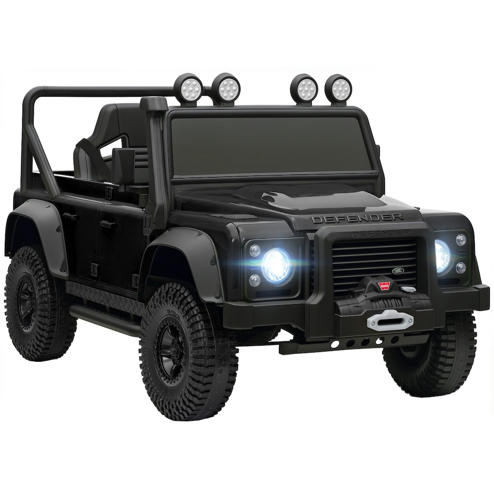 image 1 of AIYAPLAY Kids Ride On Car, 12V Battery-Powered Electric Car with Remote Black