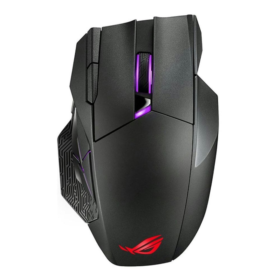 ASUS ROG Spatha X Wired/Wireless 19000 DPI 12 Programmable Buttons RGB LED Gaming Mouse