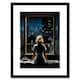 image 1 of Alfred Hitchcock Rear Window Hyperrealist 9x7" Black Framed Wall Art Print