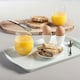 image 2 of Melamine Dotty Tray, Medium Green | Sage Green