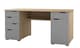 image 1 of Kentucky Desk in Light Oak Look / Grey