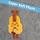 image 10 of Violin Soft Toy Cute Plushie Huggable Cuddly Stuffed Toy 16cm Yellow