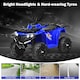 image 8 of COSTWAY Kids Ride-On Car 6V Battery Powered ATV Blue