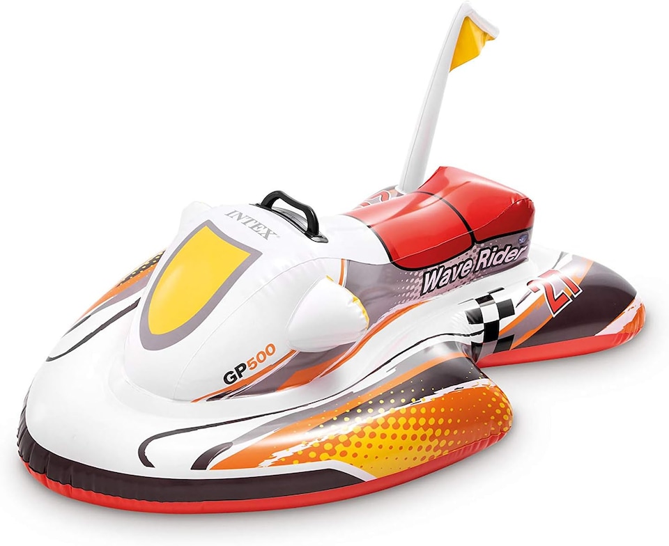 image 1 of Intex inflatable Wave Rider Ride-On - Red
