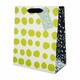 image 1 of Hallmark Medium Multi Occasion Gift Bag Green Spot Design