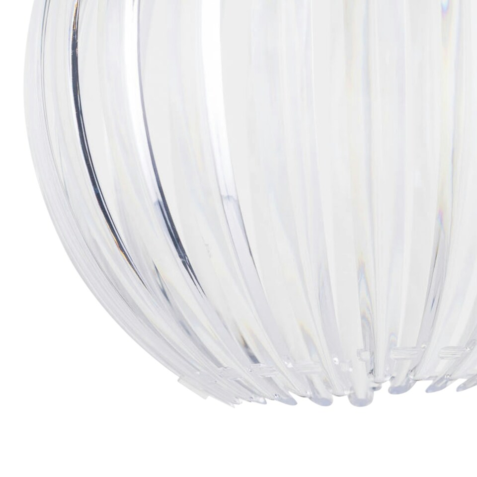 image 1 of Set of 2 Craw - Clear Acrylic Pendant Shades Clear