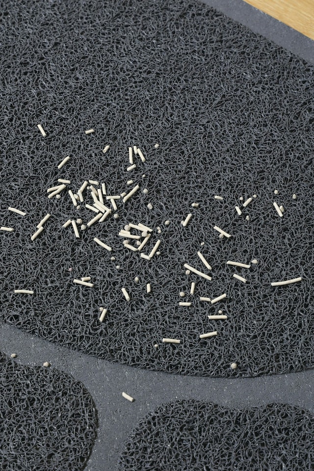 image 1 of M-PETS PAW Cat Litter Mat Grey