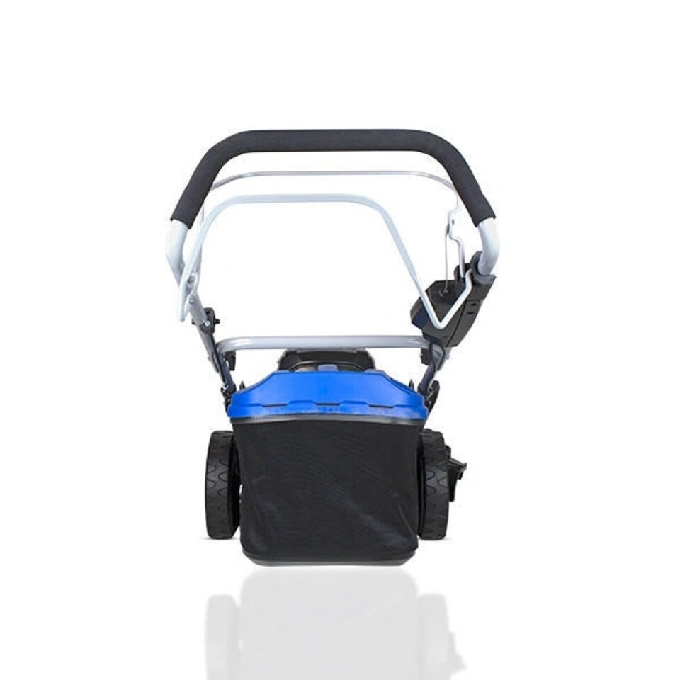 image 1 of Hyundai 18"/45cm Cordless 80v Lithium-Ion Battery Self Propelled Lawnmower with Battery and Charger | HYM80Li460SP