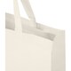 image 4 of Odessa Recycled Cotton Tote Bag - Natural - One Size Cream