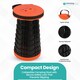 image 4 of Trimming Shop Portable Folding Stool, Telescopic Collapsible Stool