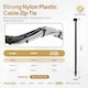 image 2 of 100 Pcs 200mm x 4.8mm Strong Black Nylon Plastic Cable Ties Zip Tie Wraps organizer | Black