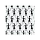 image 1 of Egyptian Tribal Art Splash Back | White