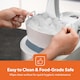 image 8 of GEEPAS Countertop Ice cube Maker - 2.2L Tank, Silver