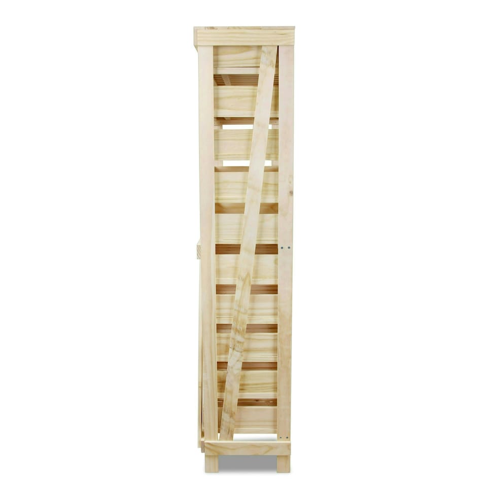 image 1 of Primrose 10 Drawer Wooden Apple Storage Rack H156cm x W60cm x D33cm