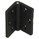 image 2 of Reinforced Nylon Hinge Plastic 64x67mm Italian Industrial Door Locker Hatch | Black