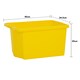image 6 of Wham Stack & Store 4 x 30L Plastic Storage Boxes | Multi | 4