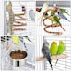 image 5 of Yaheetech 156 cm Tall Play Top Rolling Metal Bird Cage White