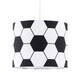 image 1 of Footie - Black and White Football Pendant Shade Black