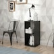 image 3 of Mauro 1 Shelf Storage Unit in Matt Black