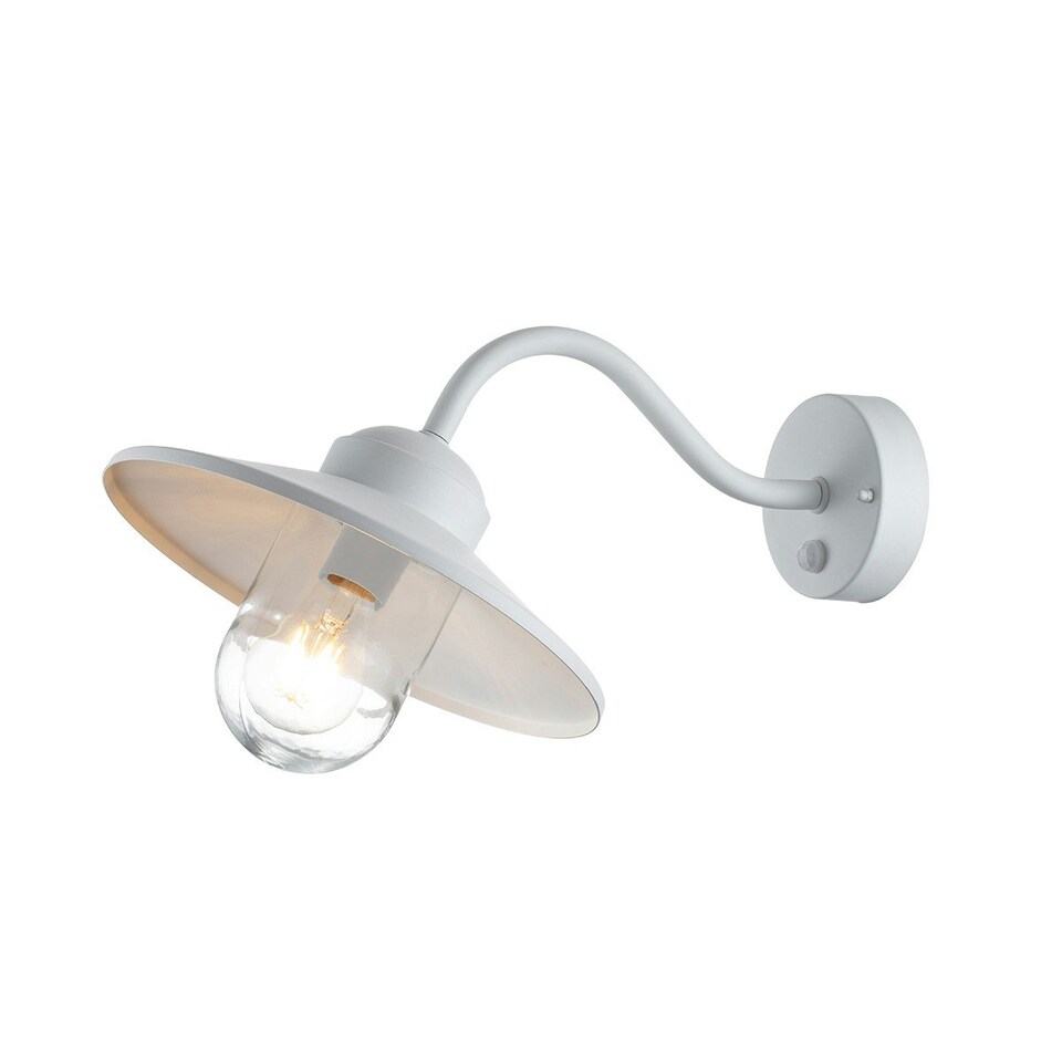image 1 of Klampenborg Outdoor Dome Wall Lamp White, IP44