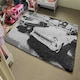 image 4 of Cool cars satin silver (Rug) Grey | Small: 60x110cm