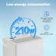 image 3 of Spector 10L Portable Dehumidifier White Air Purifier Quiet Moisture Extractor | White