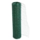 image 1 of True Products PVC Coated Galvanised Chicken Wire Netting - Rabbit Poultry Fence 50mm Mesh - 0.5m x 10m