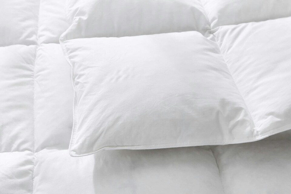 image 1 of 4.5 Tog Duck Feather & Down White Duvet | White | Double