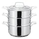 image 1 of Stellar Premium 22cm 3 Tier Steamer Set