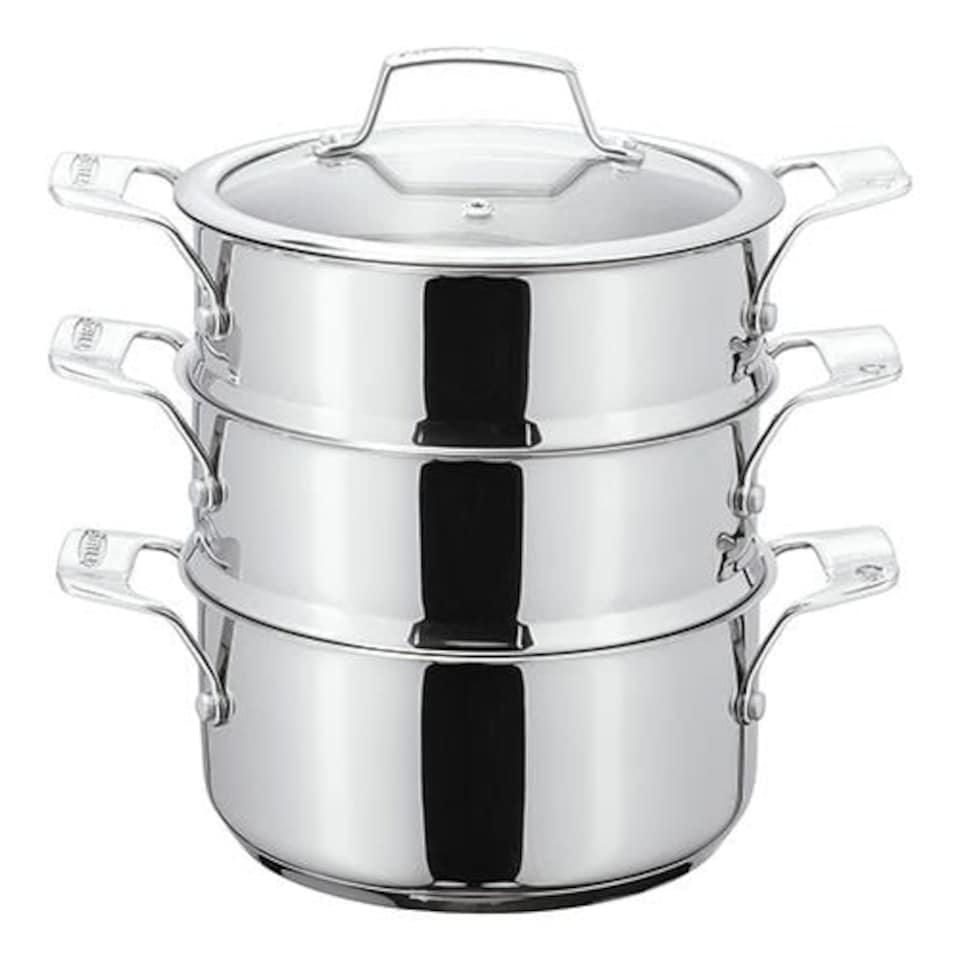 image 1 of Stellar Premium 22cm 3 Tier Steamer Set
