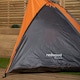 image 7 of 115cm x 210cm Portable Pop up Sun Shade Beach Tent with Carry Handle | Orange | Orange