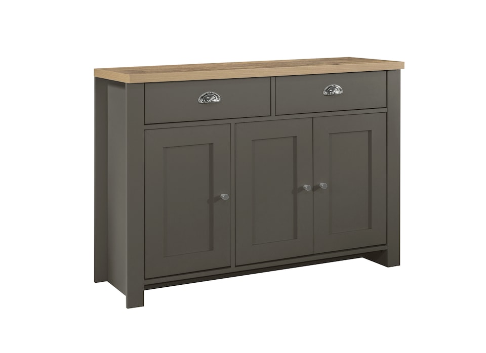 image 1 of Highgate 3 Door 2 Drawer Sideboard