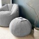 image 2 of rucomfy Indoor Snug Pouffe - Comfortable Bean Bag Footstool