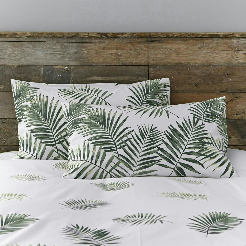 image 1 of Fern Green Super King Duvet Cover Set - SW  ctn qty 7 Green | Super King