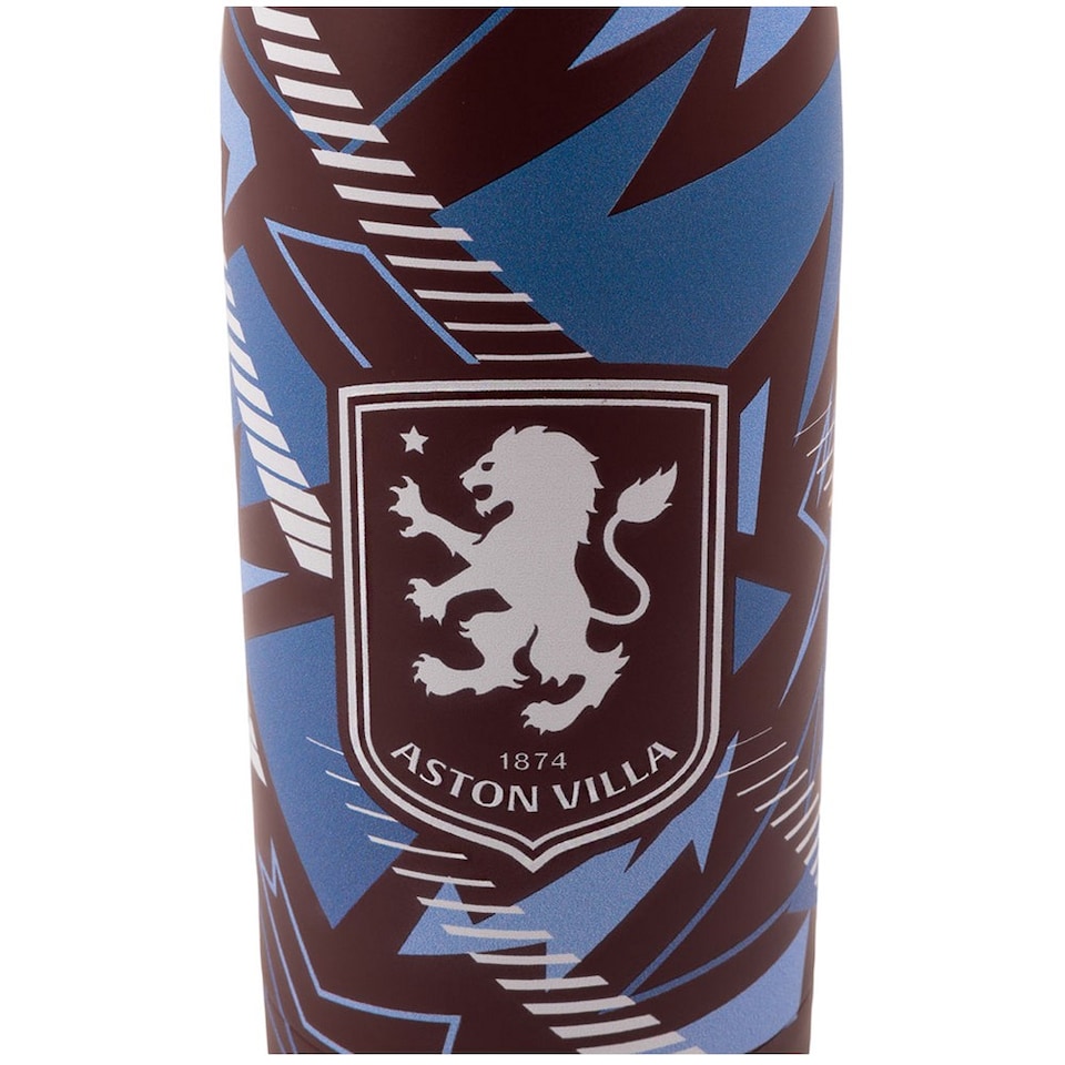 image 1 of Aston Villa FC Fragment 500ml Thermal Flask | Red | Claret/Sky Blue/White | One Size | 1