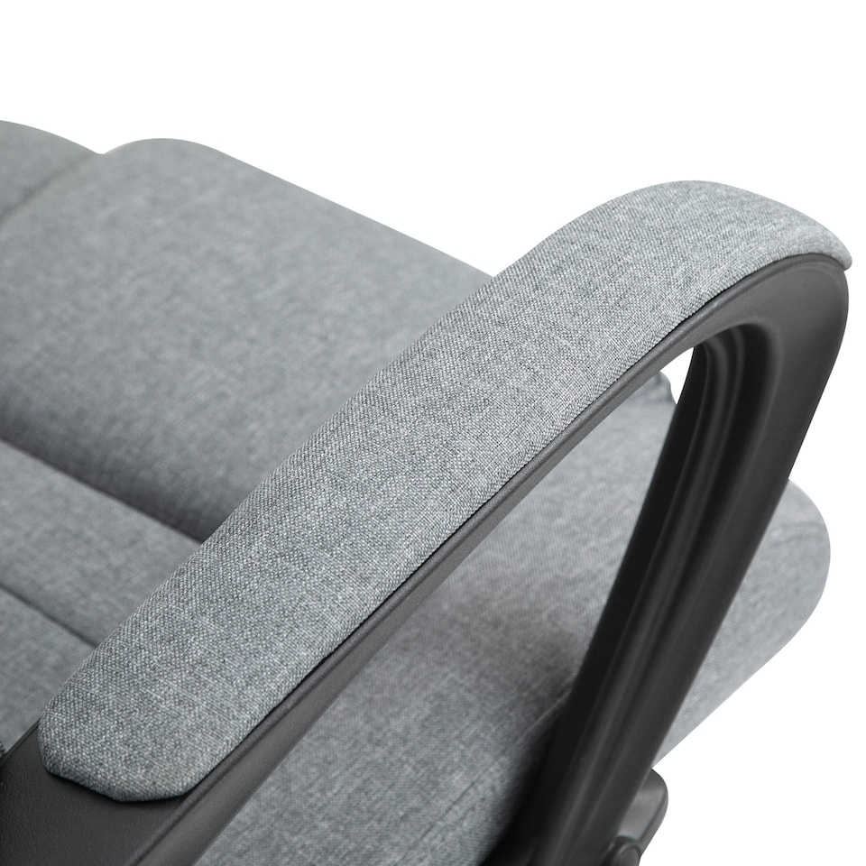 image 1 of Vinsetto Office Chair for Desk, with Height Adjustable, Wheels, Dark Grey