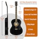 image 9 of 3rd Avenue Full Size Acoustic Guitar Premium Pack Brown