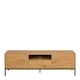image 2 of Seaford Tv Unit 2 Doors 1 Drawer in Matt Wild Oak | Brown | Wild Oak | One Size | 1
