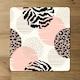 image 2 of Abstract geometrics with animal print and circles (Placemat)