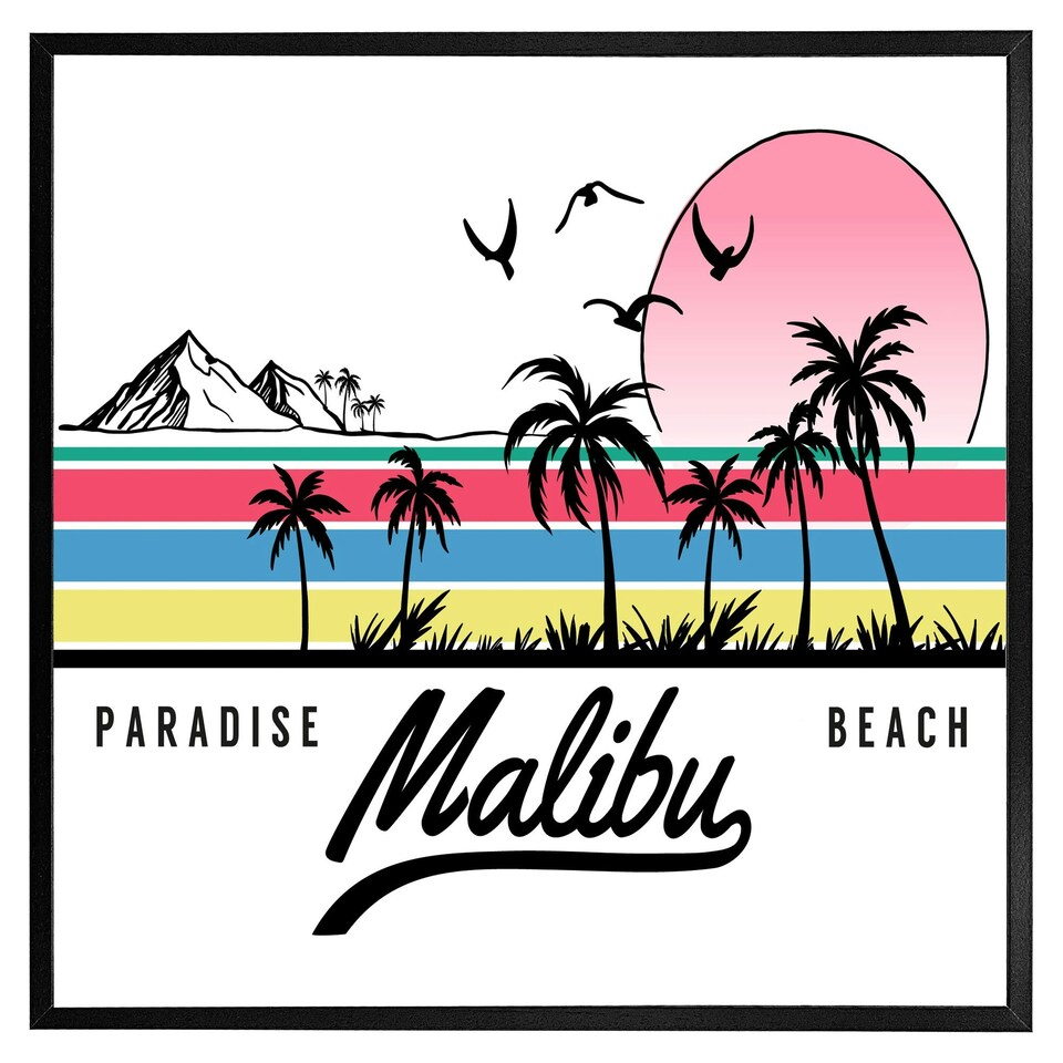 image 1 of Malibu (Picture Frame) Brown | XS